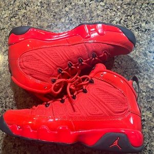 Chile Red Jordan 9s